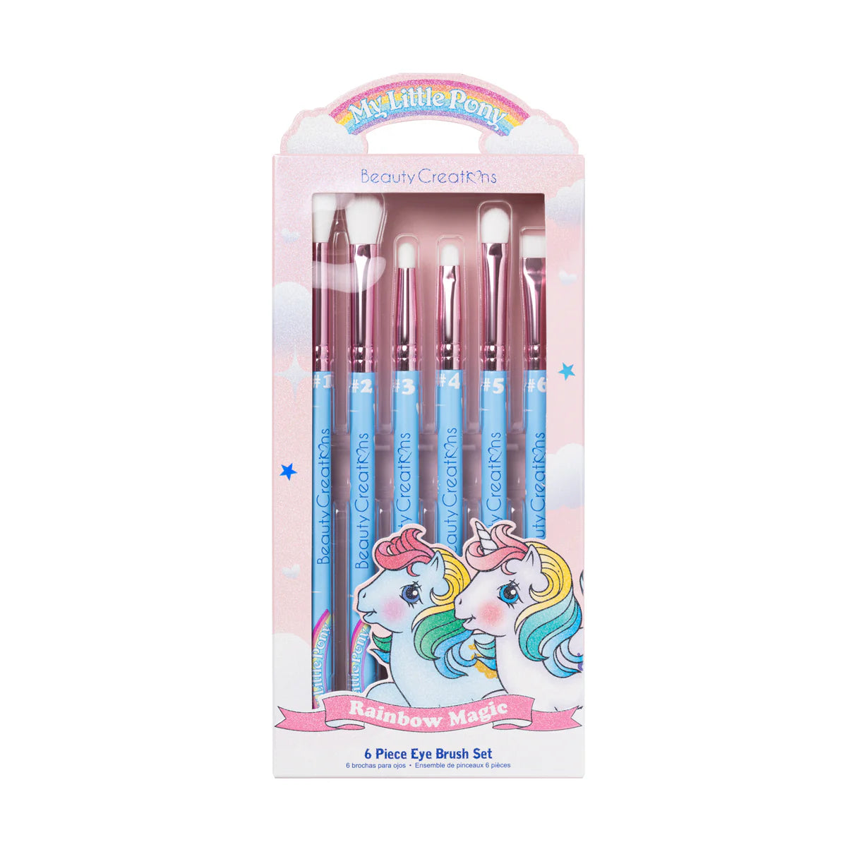 RAINBOW MAGIC 6 PIECE BRUSH SET