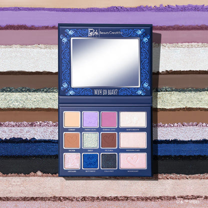 TIM BURTON'S CORPSE BRIDE X BEAUTY CREATIONS "WHY SO BLUE?" MULTI-USE PALETTE