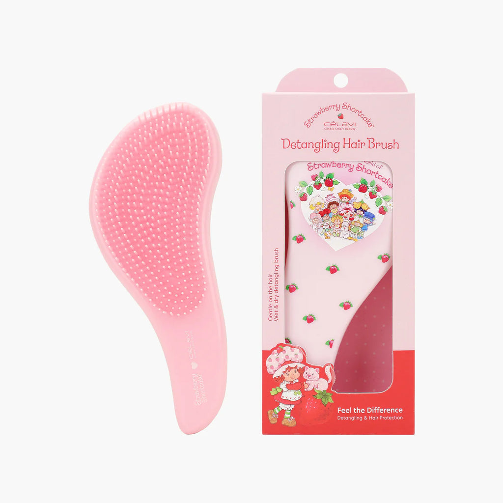 STRAWBERRY SHORTCAKE DETANGLING PRINTED BRUSH (PINK)