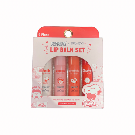 PEANUTS LIP BALM SET