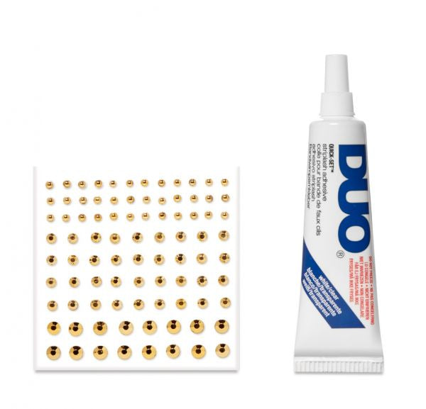 2 IN 1 GOLD GEMS & LASH ADHESIVE