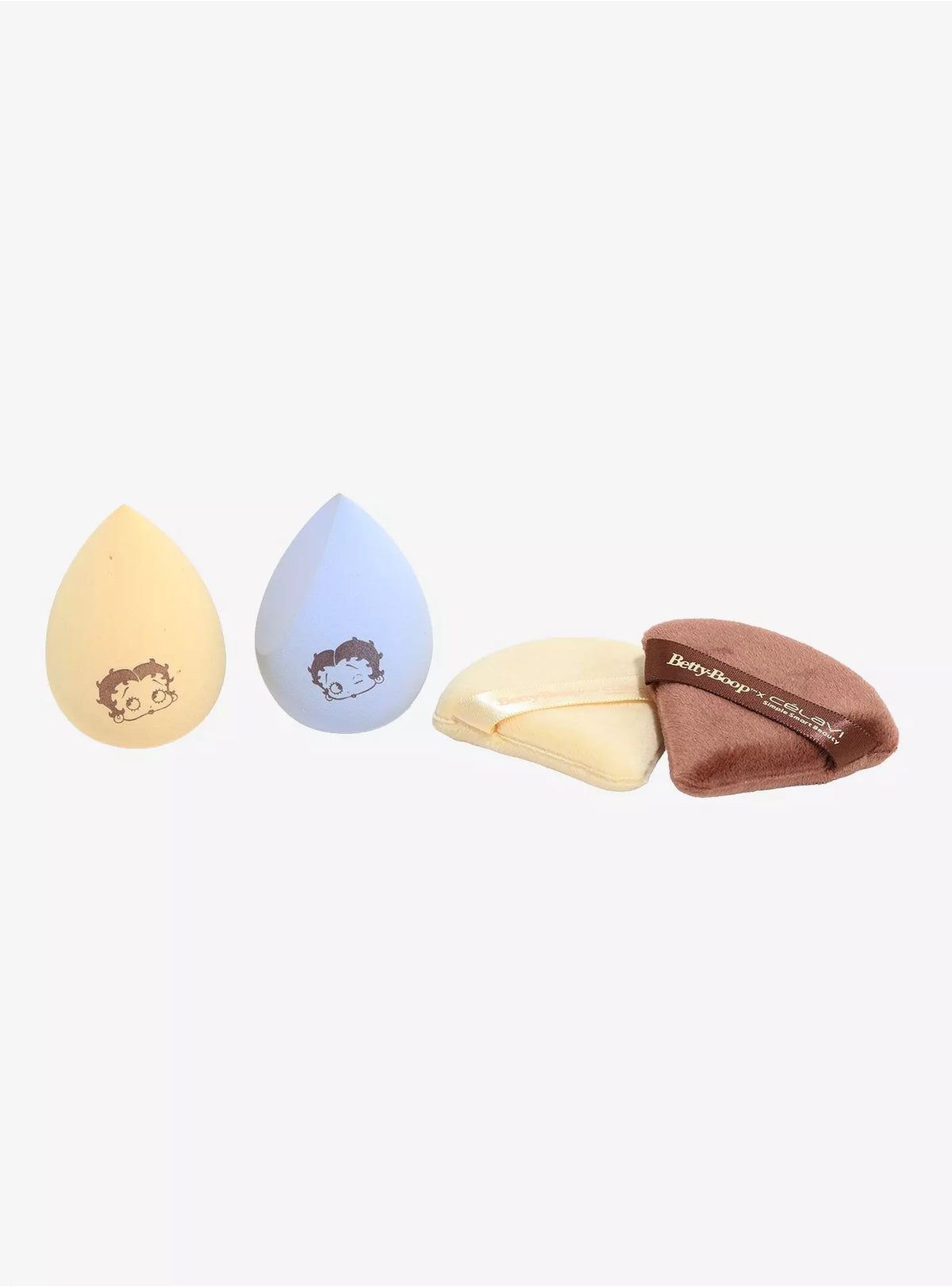 Celavi X Betty Boop 4Pc Makeup Blender And Puff Set