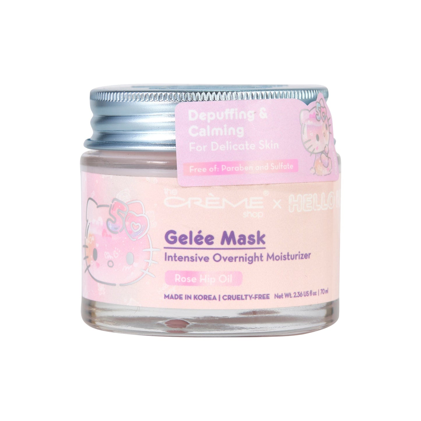 Hello Kitty 50 Intensive Overnight Moisture Gelee Mask