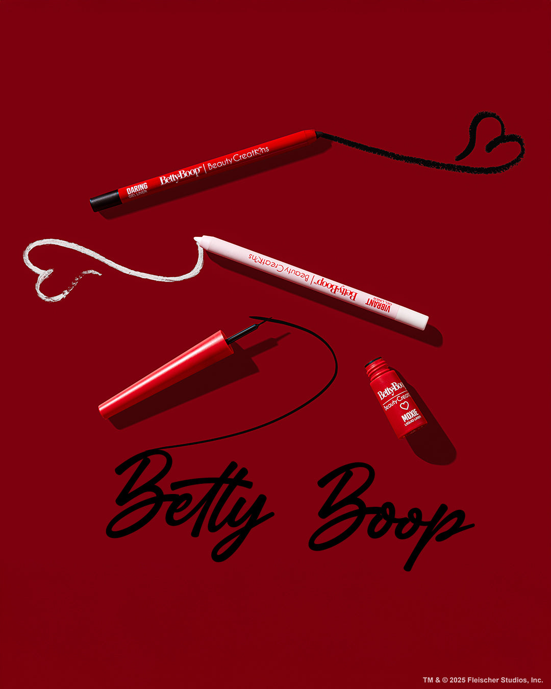 Betty Boop "Be Boop Bold" Liner Trio