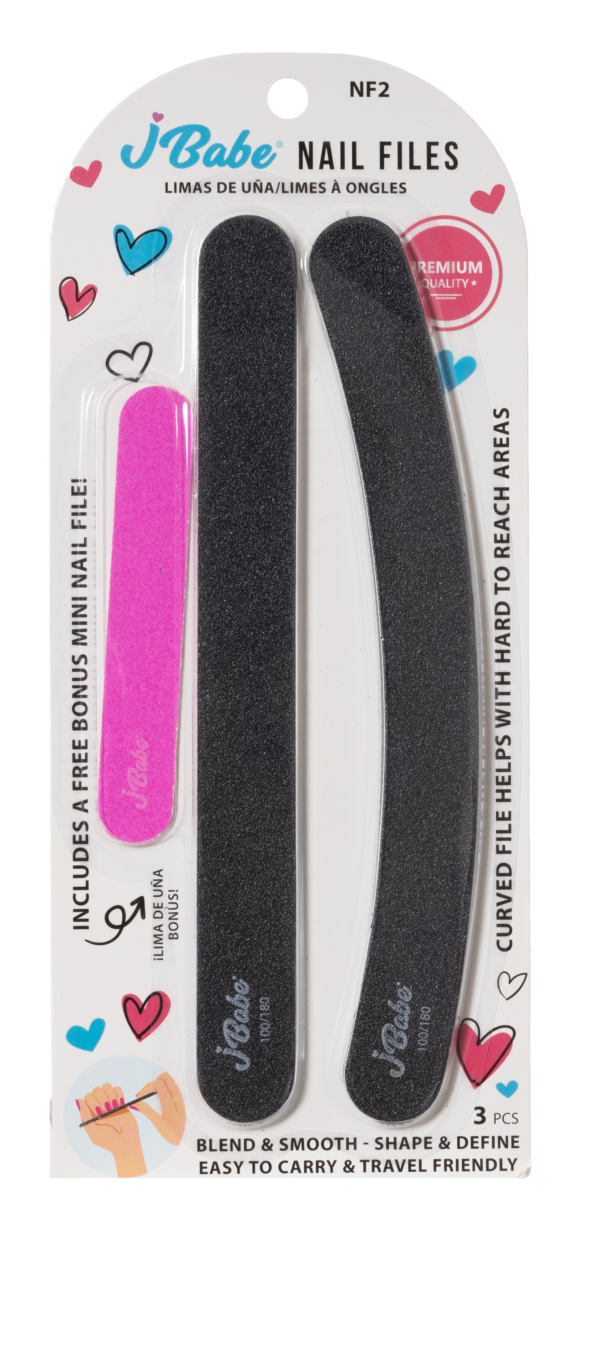 Nail Files - Black