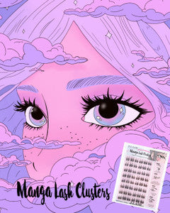 Manga Lash Clusters (no glued needed!) -MS05