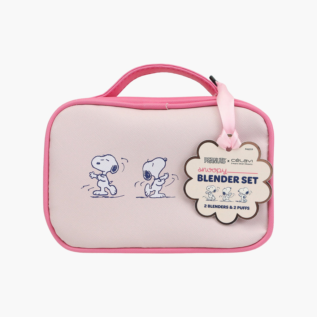 PEANUTS BLENDER SET WITH MAKEUP BAG