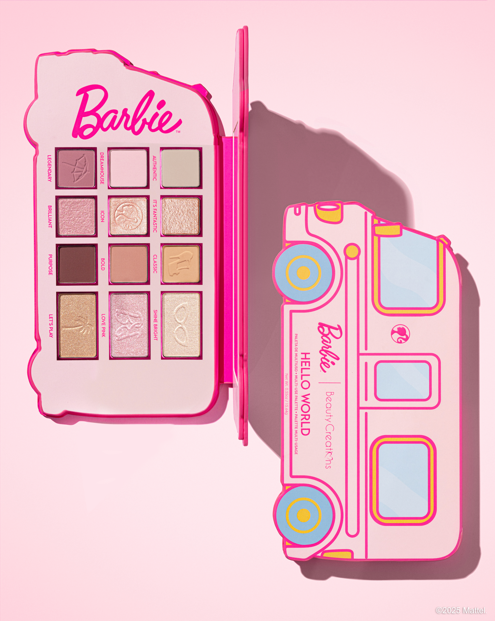 Barbie "Hello World" Shadow Palette