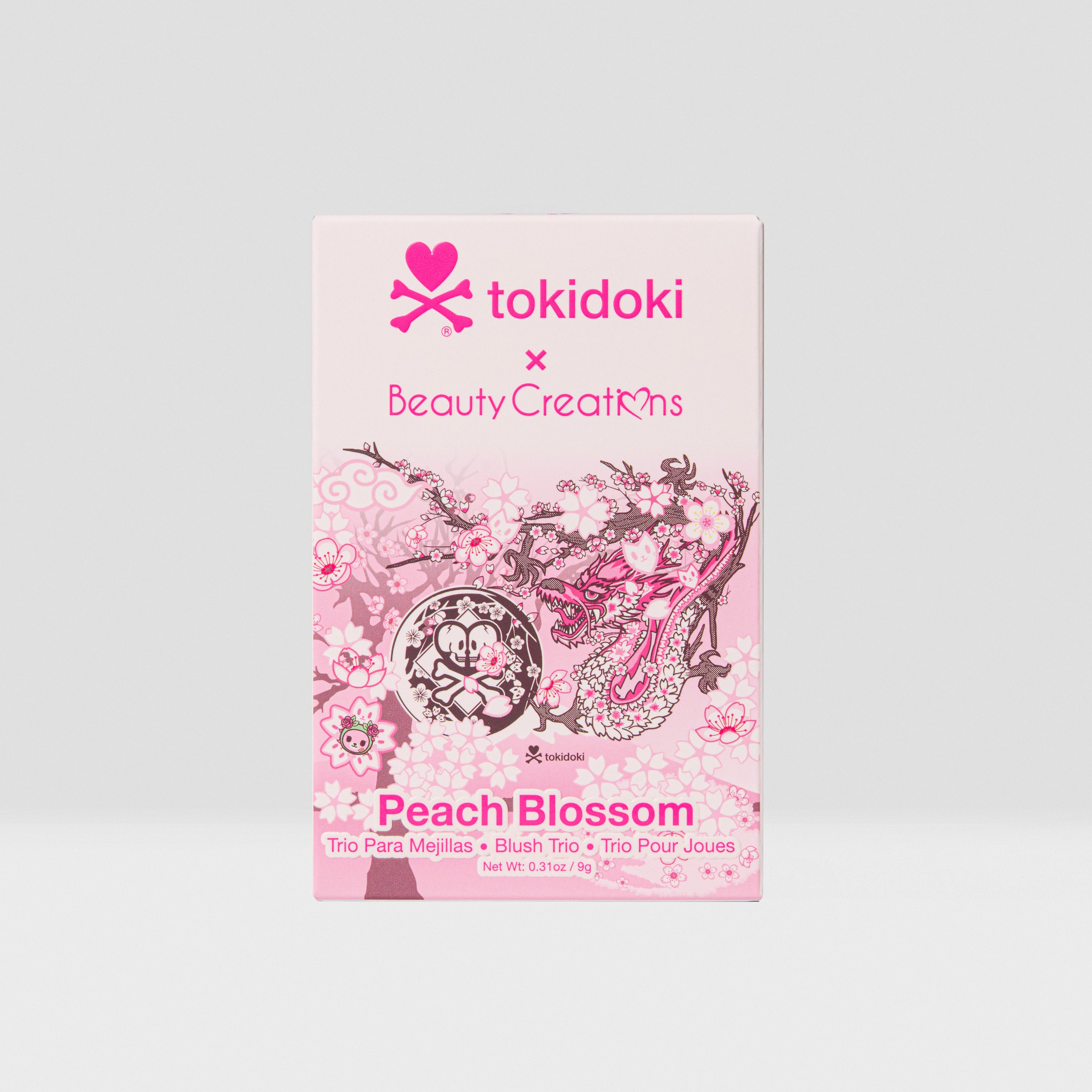 tokidoki Peach Blossom Blush Trio