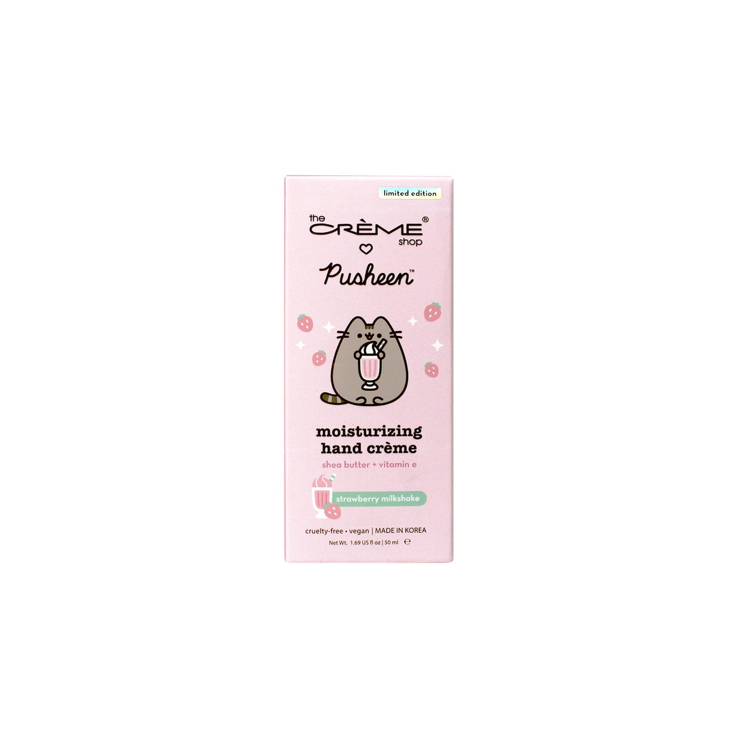 Pusheen Strawberry Milkshake Moisturizing Hand Creme