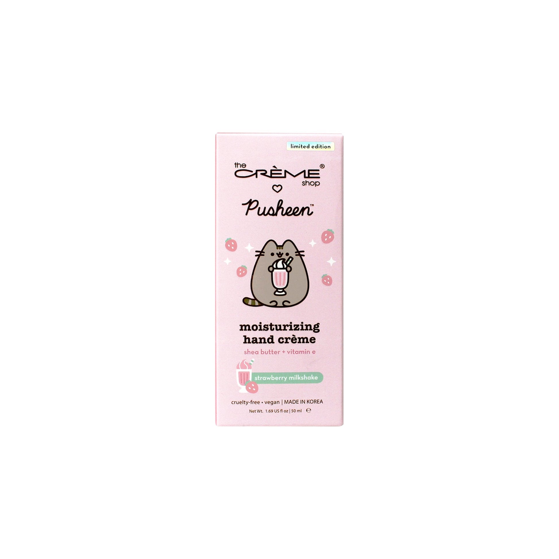 Pusheen Strawberry Milkshake Moisturizing Hand Creme