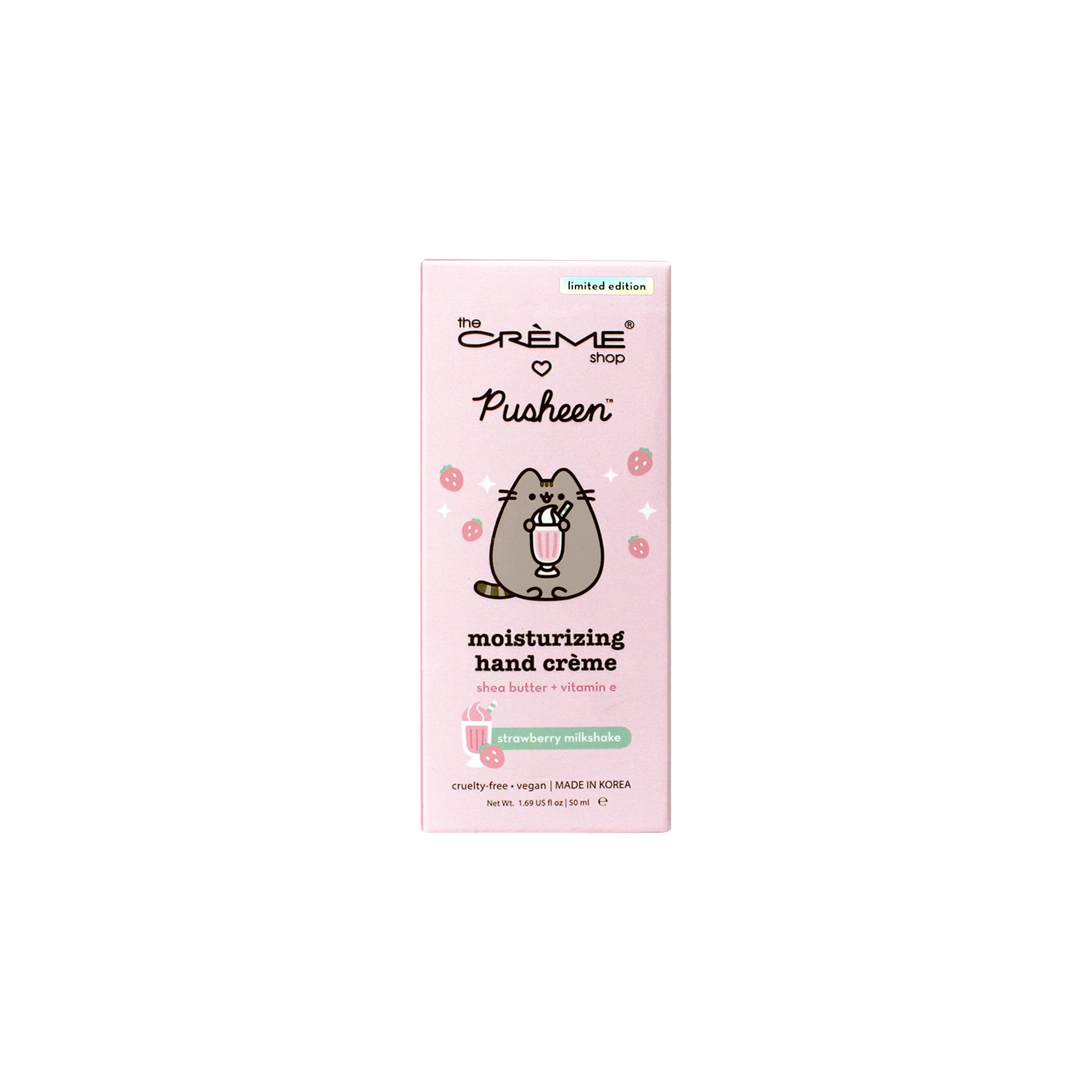 Pusheen Strawberry Milkshake Moisturizing Hand Creme
