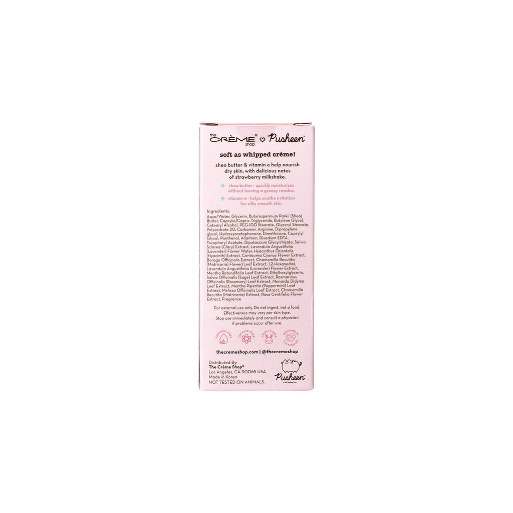 Pusheen Strawberry Milkshake Moisturizing Hand Creme