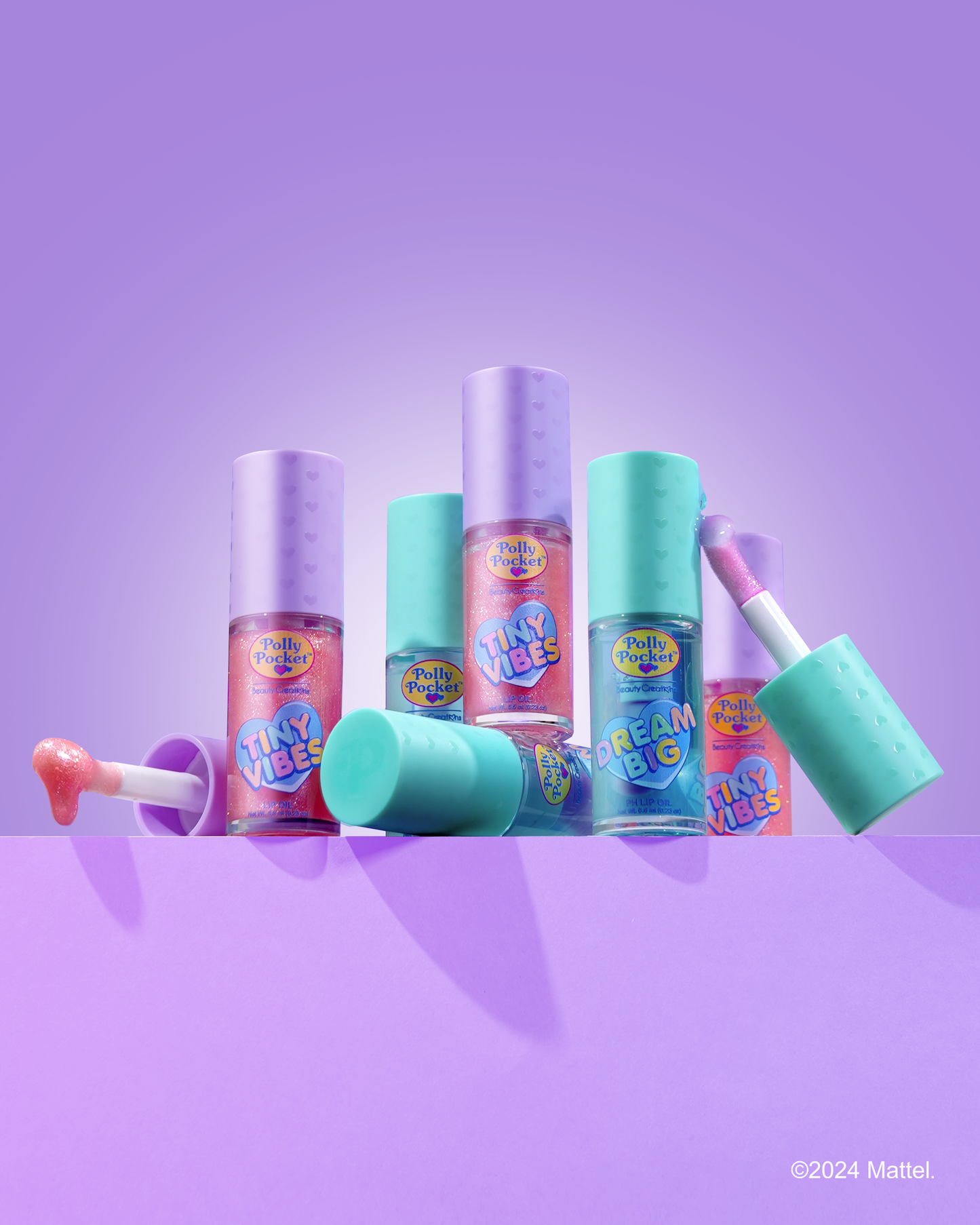 Polly Pocket "Pocket-Sized" Lip Oil Set