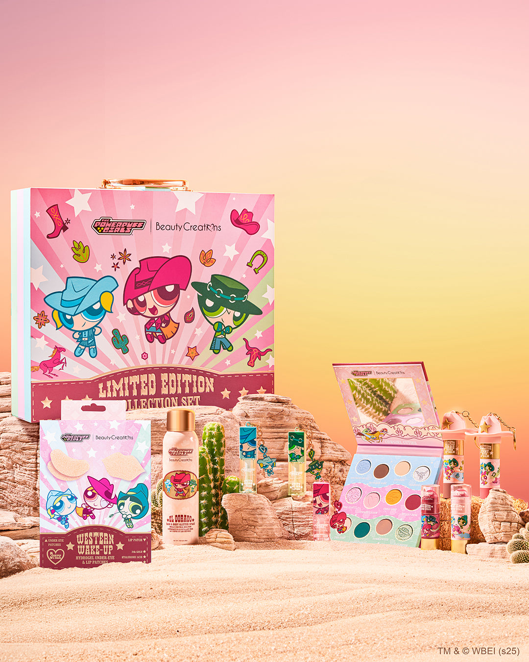 The Powerpuff Girls "Pretty Desperados" Blush Stick Set