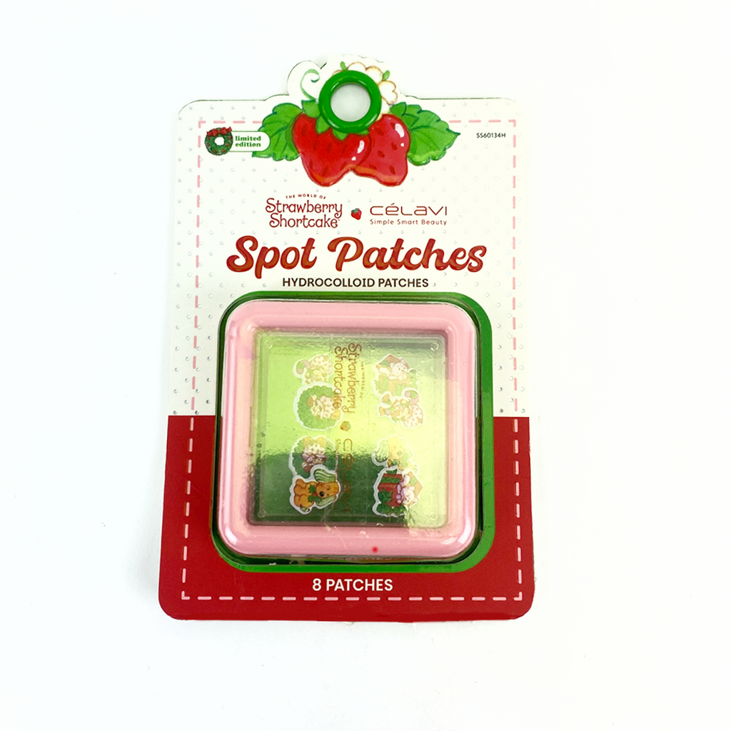 Strawberry Shortcake Spot Patches with Case