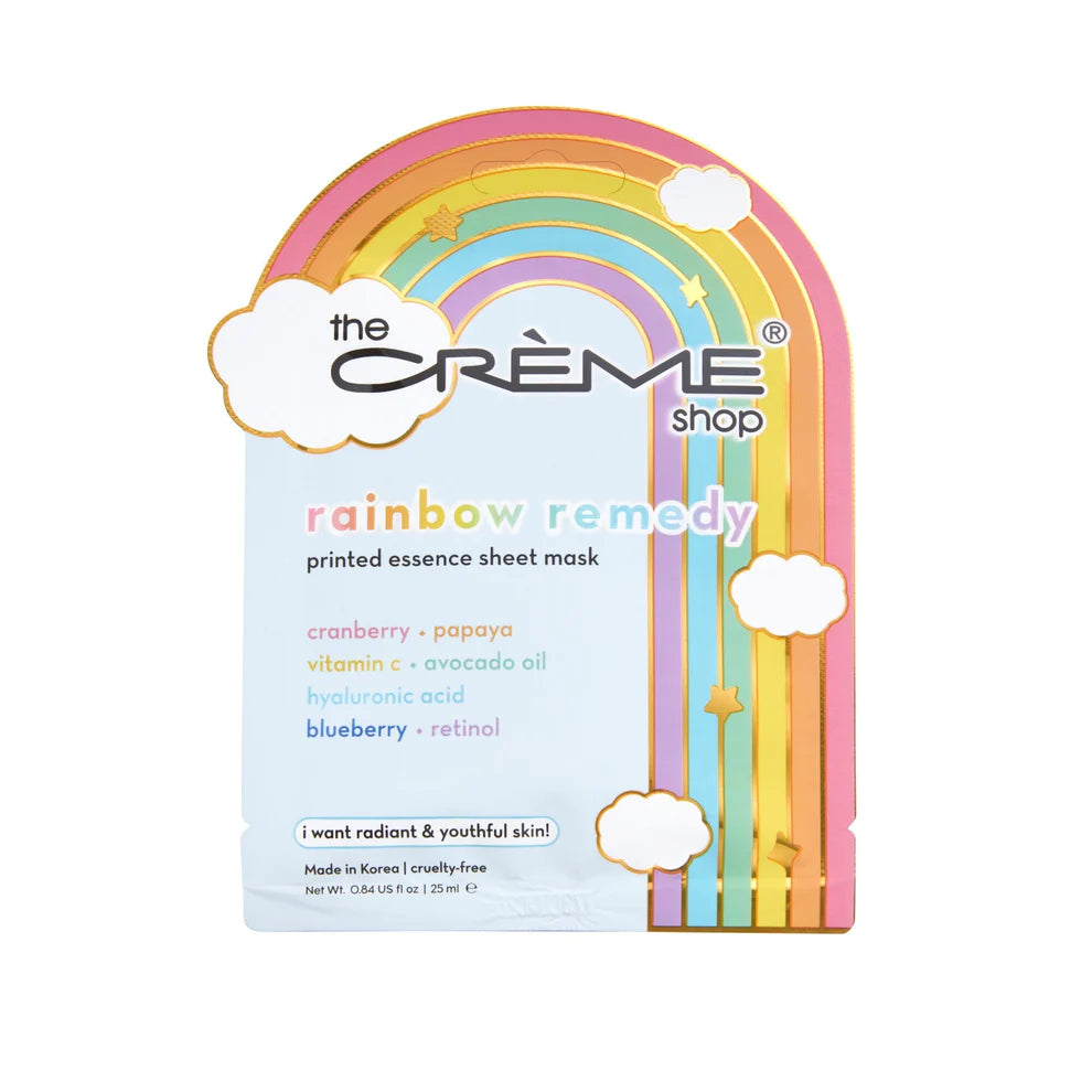 Rainbow Remedy Printed Essence Sheet Mask