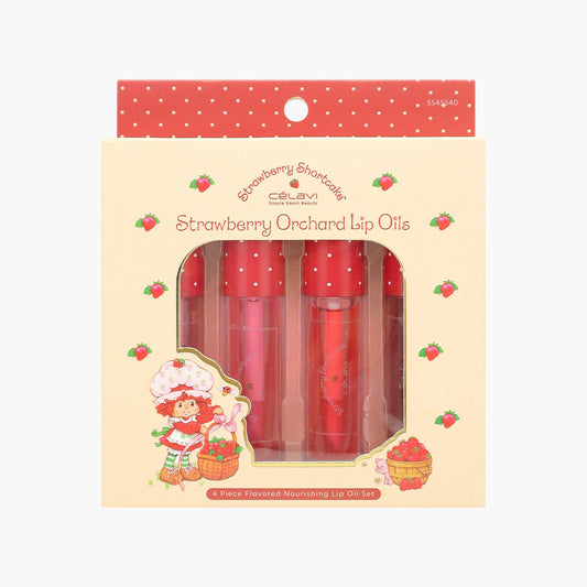 STRAWBERRY SHORTCAKE 4PC LIP OIL SET