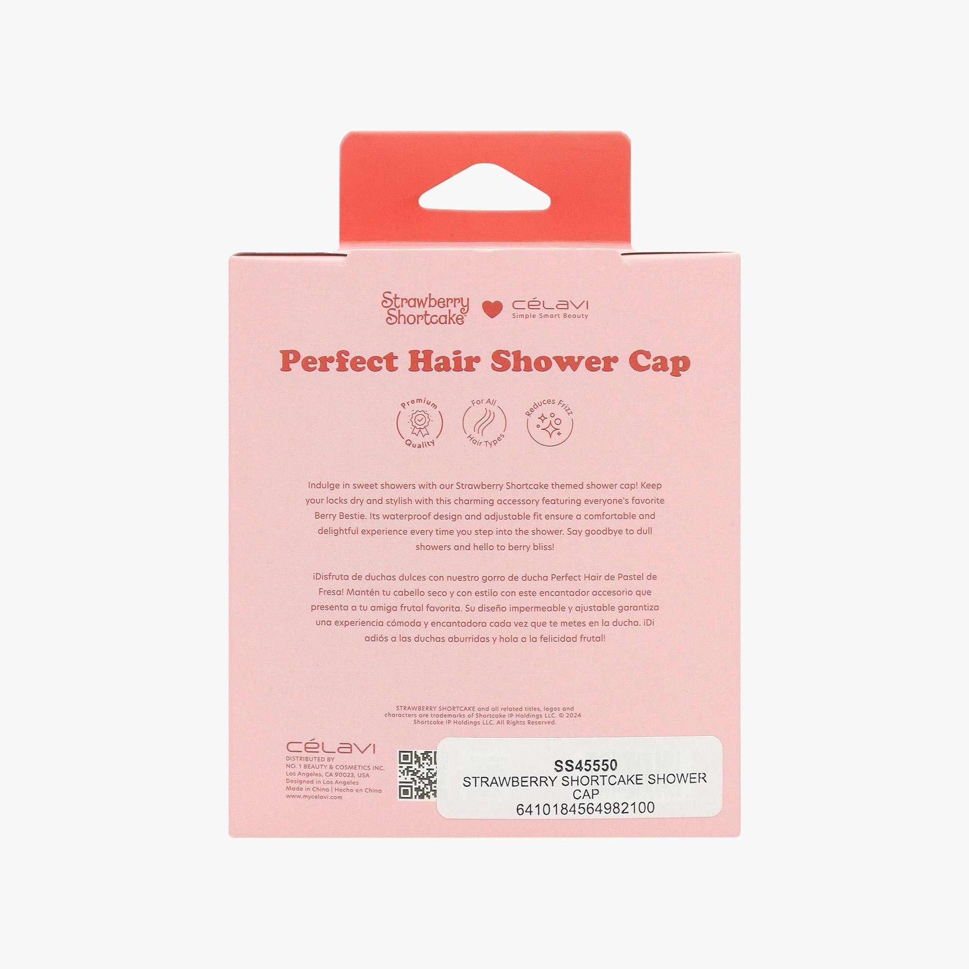 STRAWBERRY SHORTCAKE SHOWER CAP