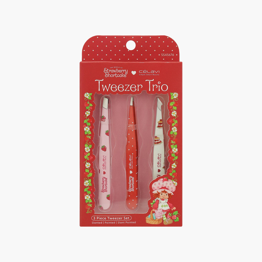 STRAWBERRY SHORTCAKE 3PC PRINTED TWEEZER