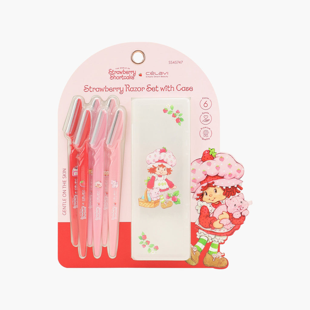 STRAWBERRY SHORTCAKE 6PC RAZOR SET