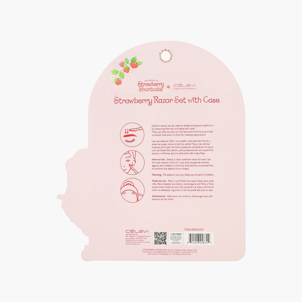 STRAWBERRY SHORTCAKE 6PC RAZOR SET