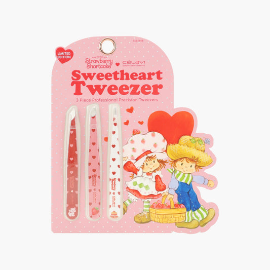 STRAWBERRY SHORTCAKE 3PC PRINTED TWEEZER SET (V-DAY)