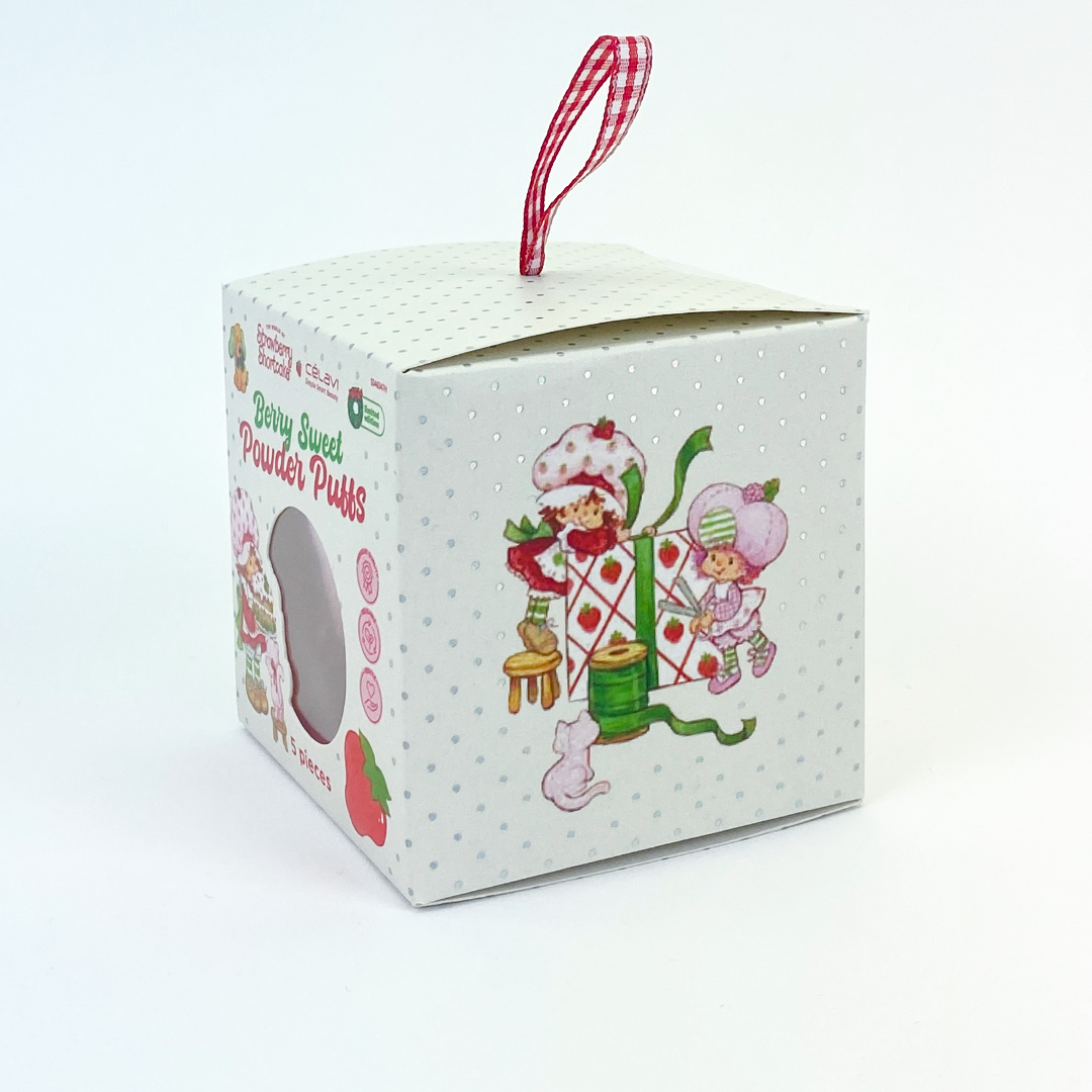 Strawberry Shortcake Berry Sweet Powder Puffs
