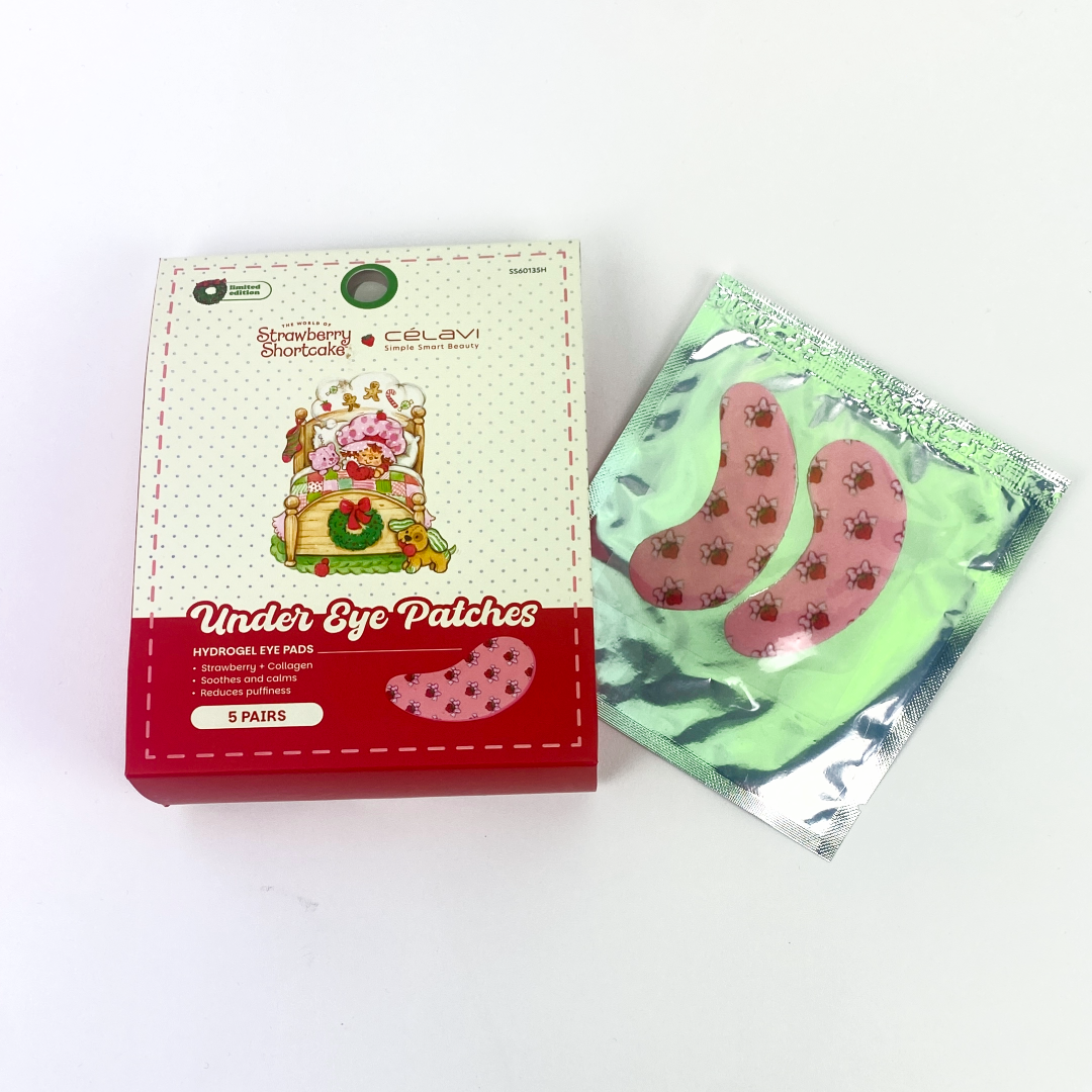 STRAWBERRY SHORTCAKE UNDER EYE PATCHES
