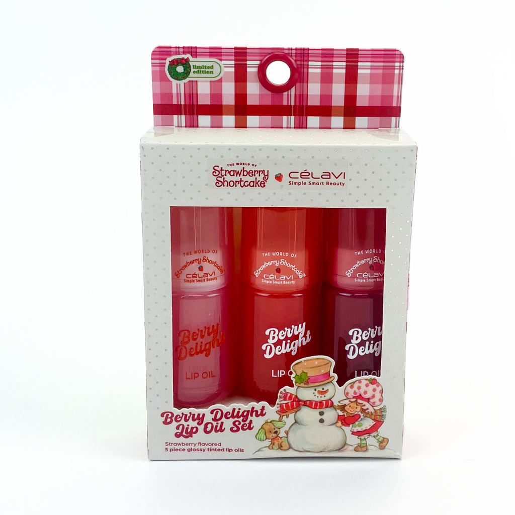 STRAWBERRY SHORTCAKE LIP OIL SET