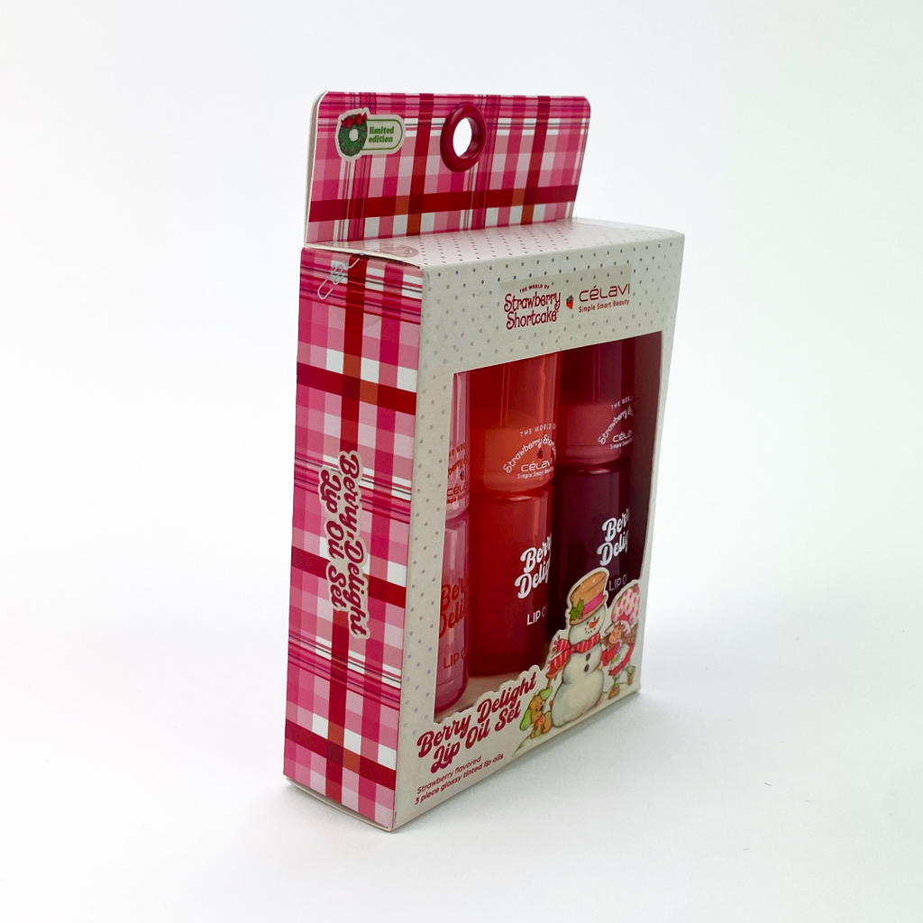 STRAWBERRY SHORTCAKE LIP OIL SET