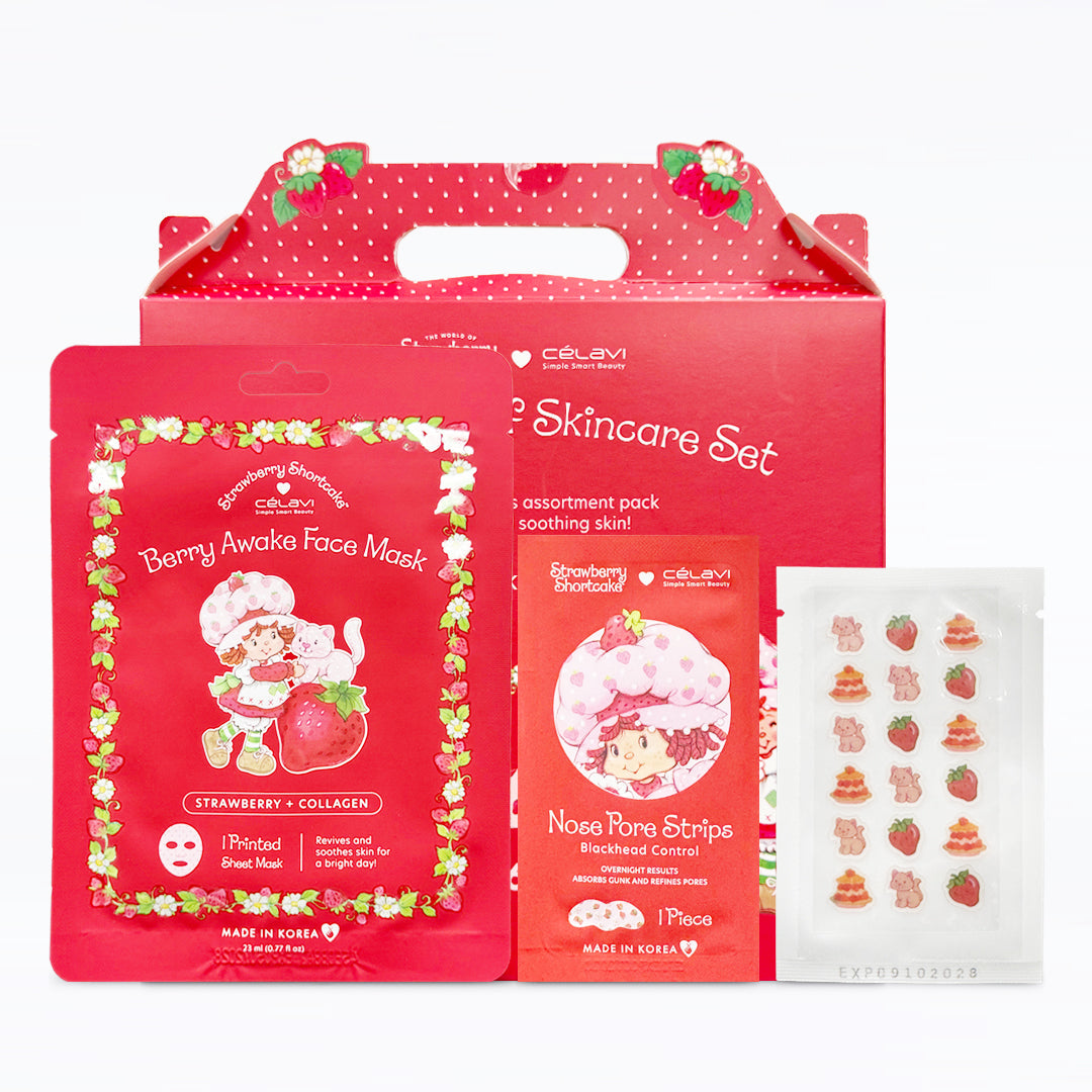 #SS70219 - Strawberry Shortcake x Célavi "Treat Yourself" Skincare Set