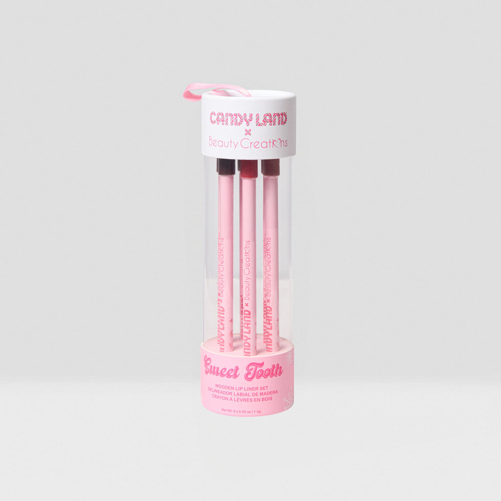 Candy Land x Beauty Creations Sweet Tooth Wooden Lip Liner Set (6PC)
