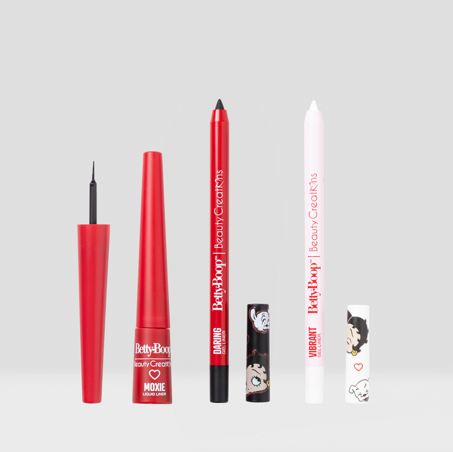 Betty Boop "Be Boop Bold" Liner Trio