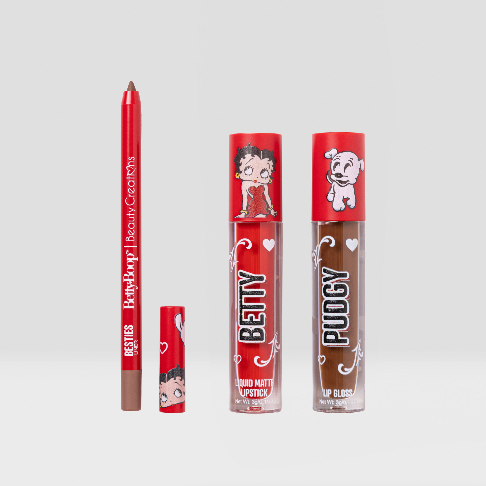 Betty Boop "Besitos" Lip Trio