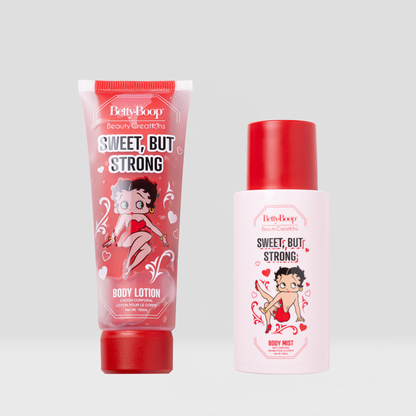 Betty Boop "Sweet, But Strong" Body Mist and Lotion Set