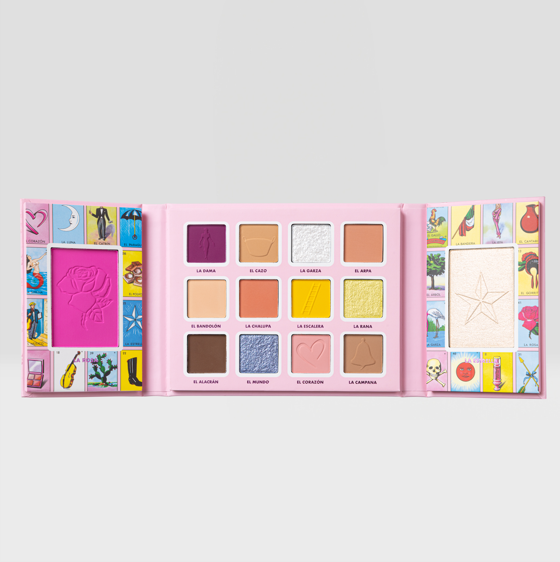 Lotería Don Clemente®️ Shadow & Face Palette
