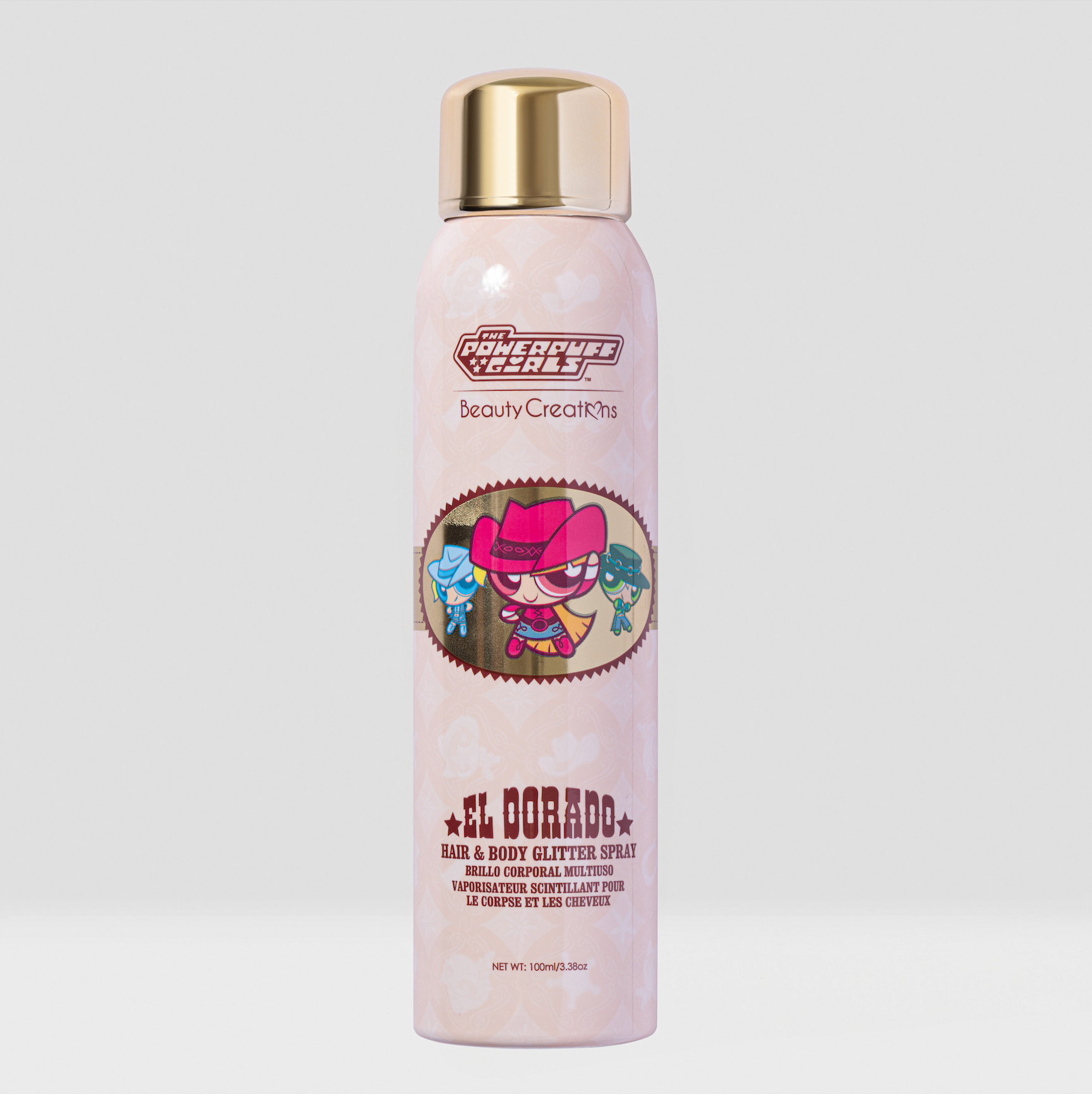 The Powerpuff Girls "El Dorado" Hair & Body Glitter Spray
