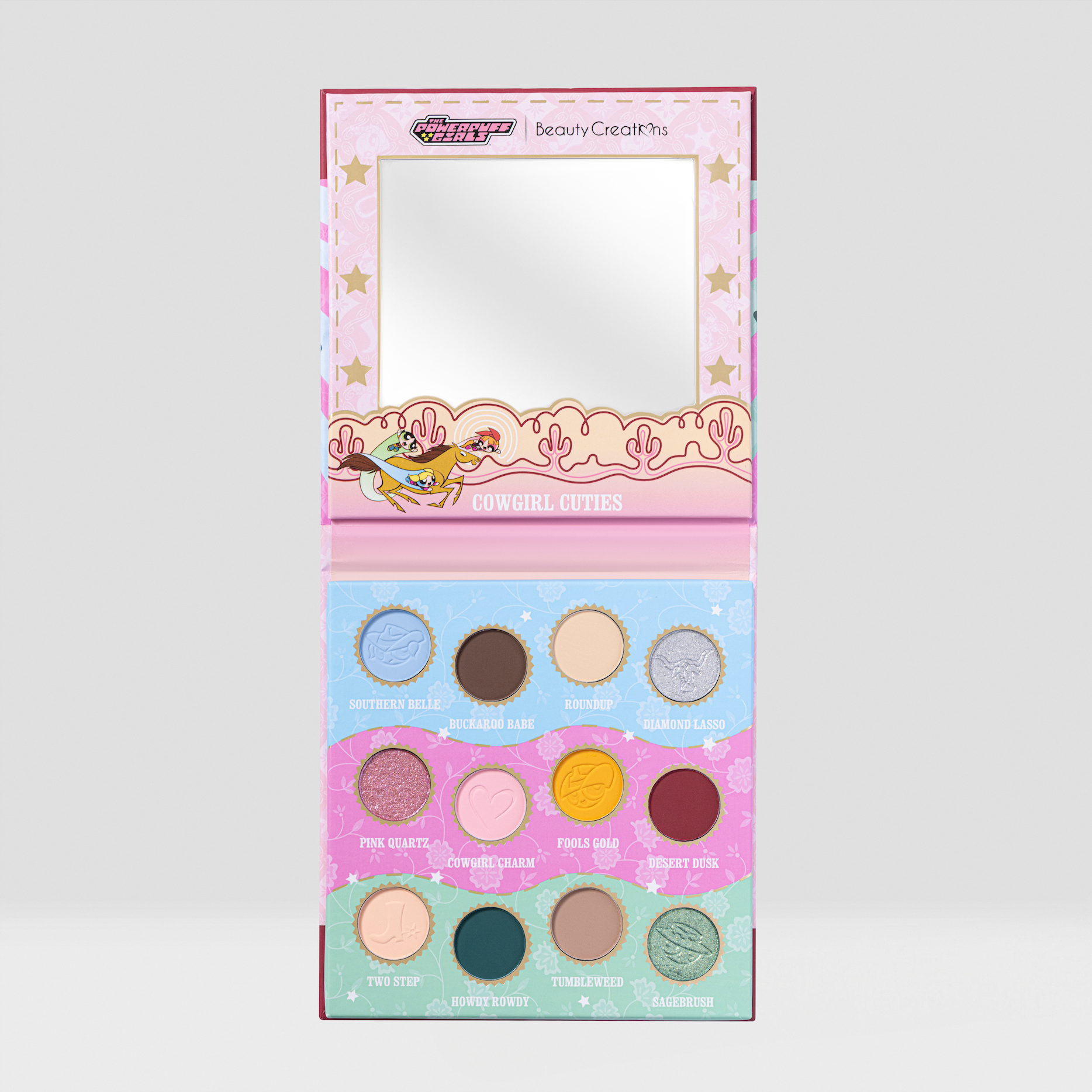 The Powerpuff Girls "Cowgirl Cuties" Shadow Palette