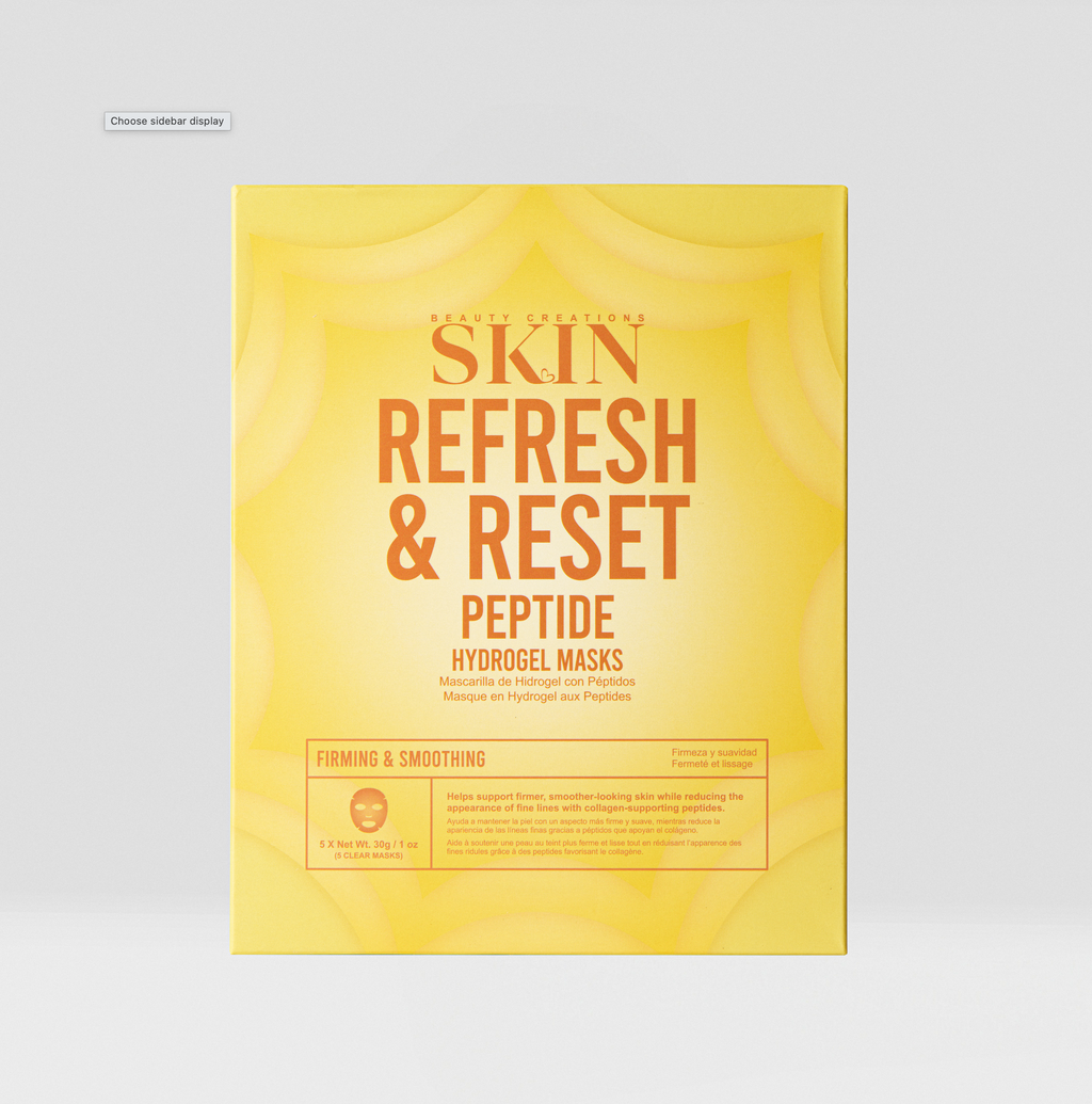 Refresh & Reset Peptide Hydrogel Sheet Mask 5 pc pack