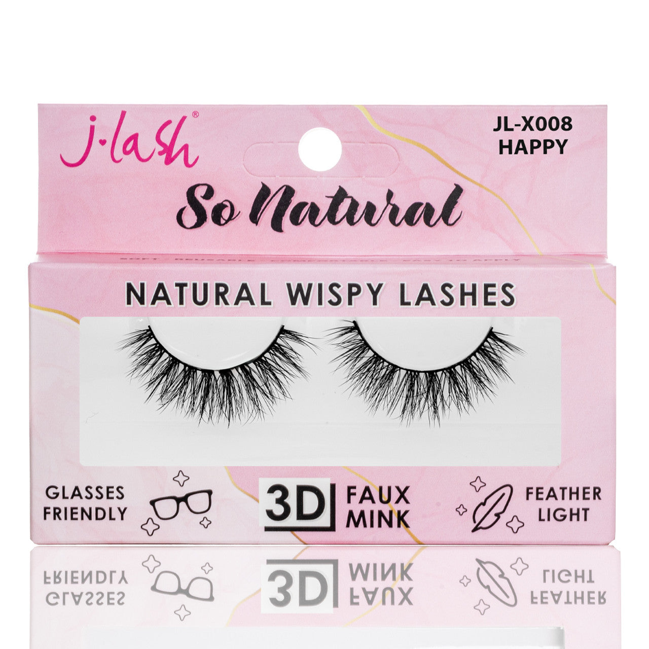 HAPPY (SO NATURAL 3D FAUX MINK)