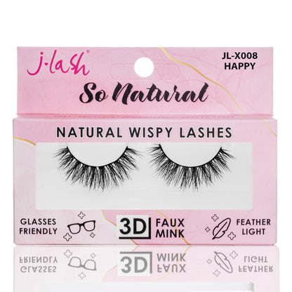 HAPPY (SO NATURAL 3D FAUX MINK)