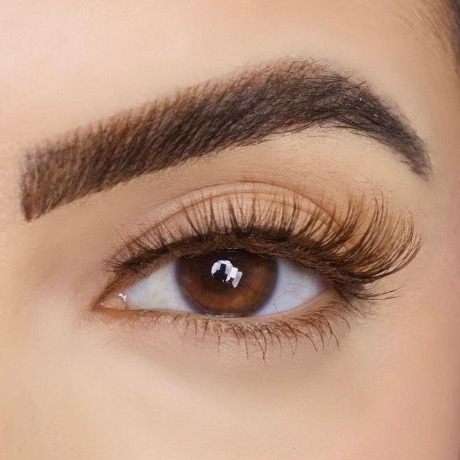 Mocha Mousse Mixed Brown Lashes - Fudge