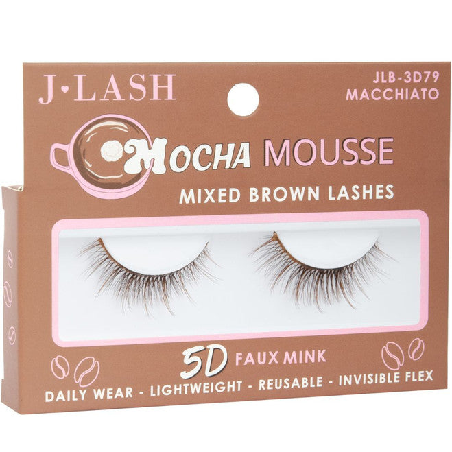 Mocha Mousse Mixed Brown Lashes - Macchiato