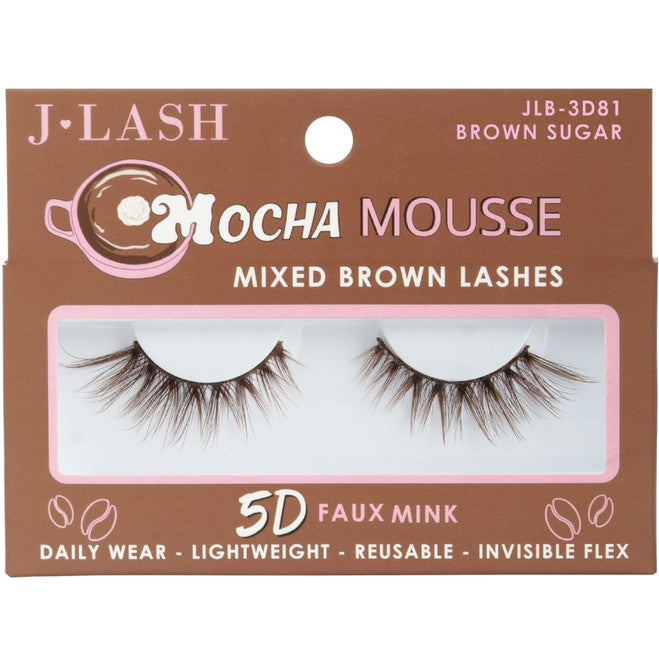 Mocha Mousse Mixed Brown Lashes - Brown Sugar