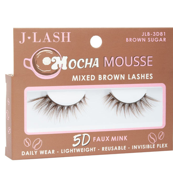 Mocha Mousse Mixed Brown Lashes - Brown Sugar