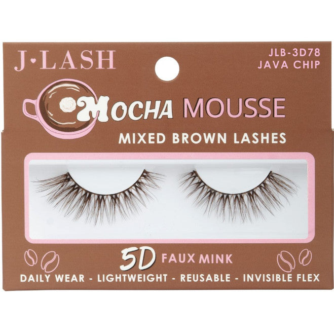 Mocha Mousse Mixed Brown Lashes - Java Chip