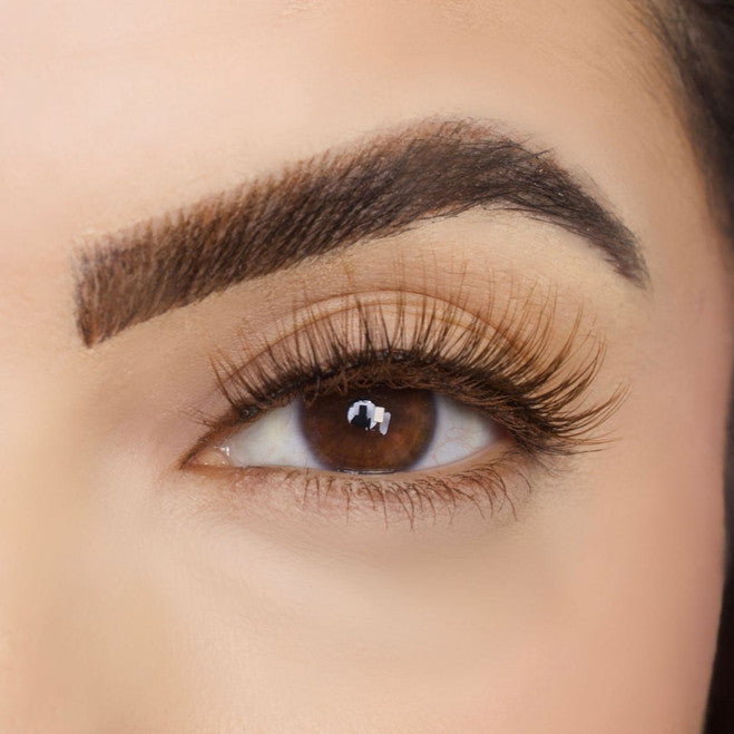Mocha Mousse Mixed Brown Lashes - Cappuccino