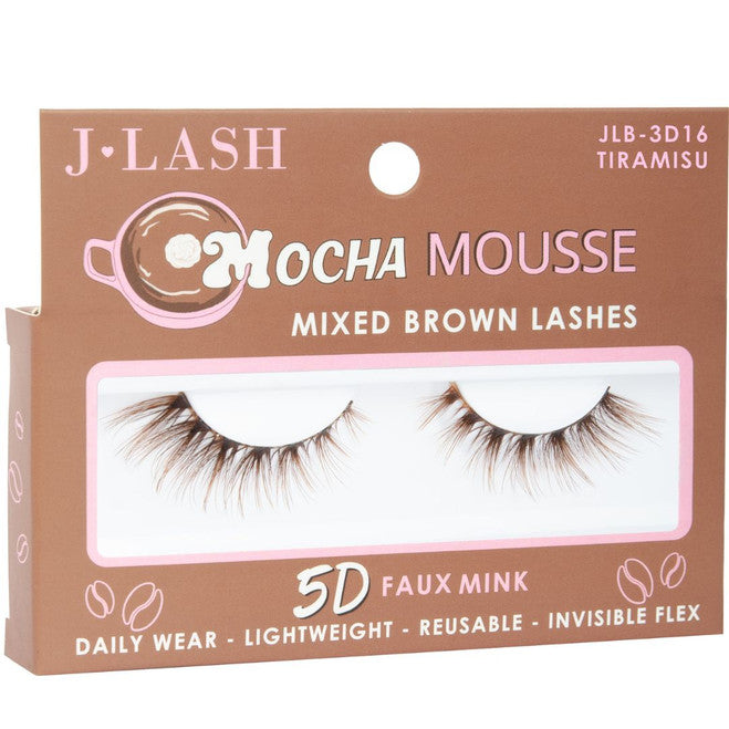 Mocha Mousse Mixed Brown Lashes - Tiramisu