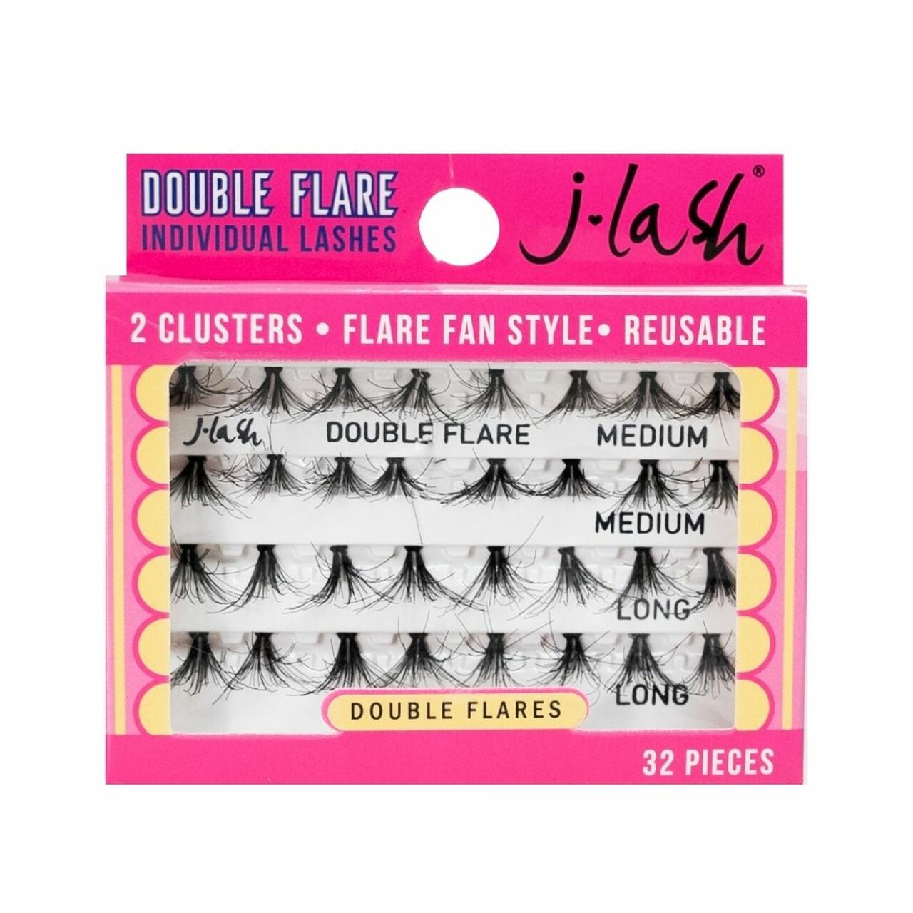 M/L DOUBLE FLARE INDIVIDUAL LASHES